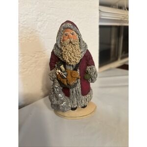 June McKenna Santa Figure Signed & Numbered 1292/10,000